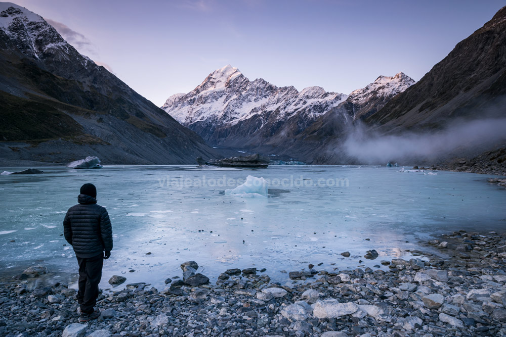 Hooker Valley Track - Nueva Zelanda