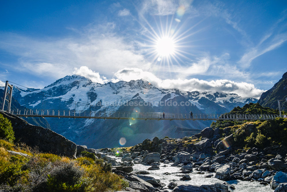 Hooker Valley Track - Nueva Zelanda