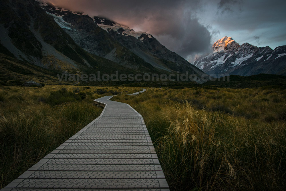 Hooker Valley Track - Nueva Zelanda