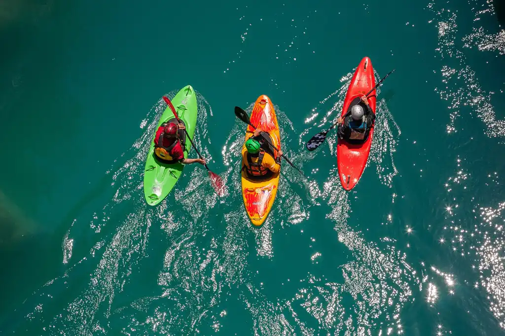 kayak río descenso Sella Asturias