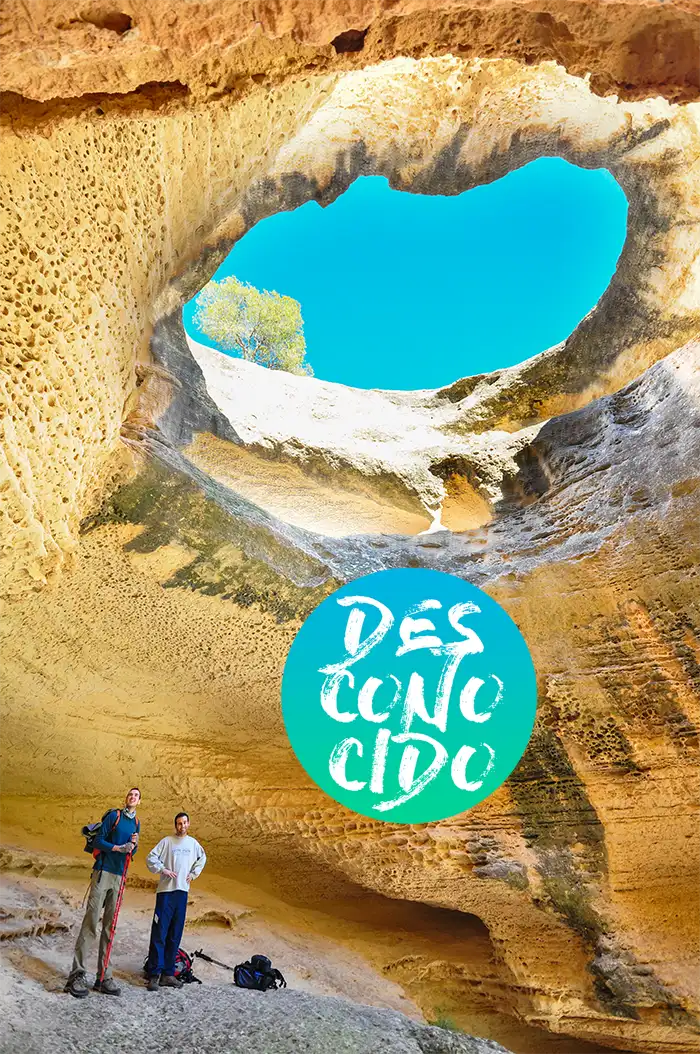 Cueva Horadada, Monte Arabí, Yecla, Murcia