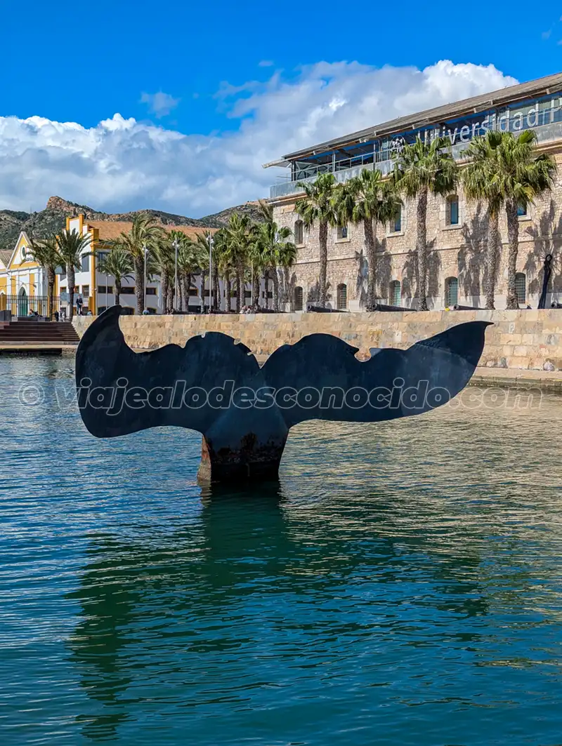 Escultura Cola de Ballena, Cartagena